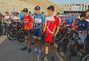 مسابقات دوچرخه سواری استعدادهای برتر پسران آذربایجان شرقی برگزار شد