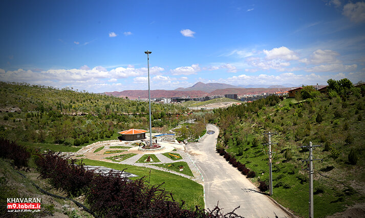 پروژه ورودی جدید تفرجگاه ائل‌باغی تبریز دارای پیشرفت ۷۰ درصدی است