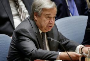 واکنش دبیرکل سازمان ملل به اعتراضات در ایران