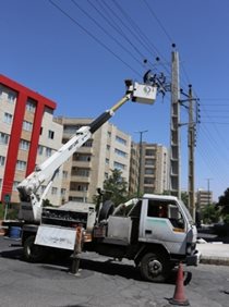 جابه‌جایی بار ۲۰۱ ترانسفورماتور برق در تبریز