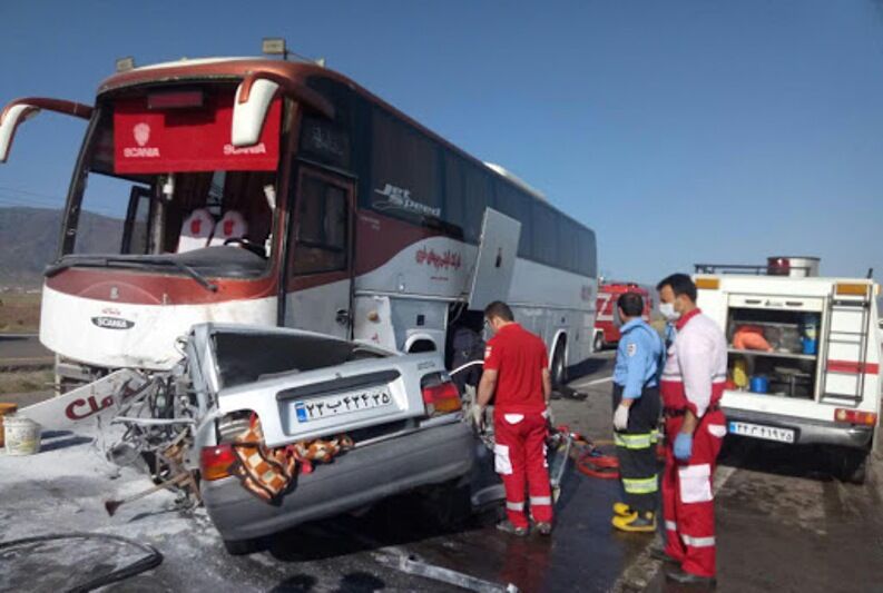 سانحه رانندگی در آذربایجان شرقی ۴ فوتی به جا گذاشت