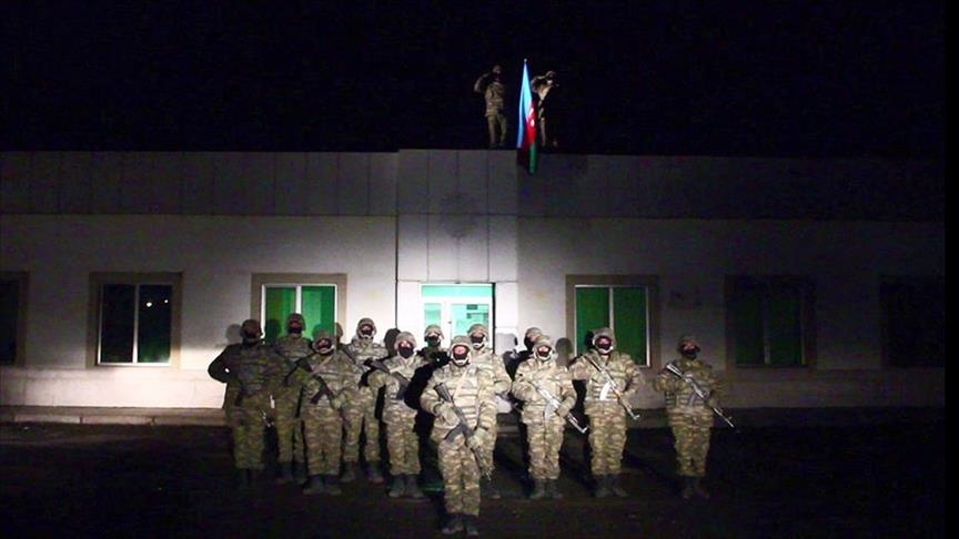 ارتش آذربایجان وارد لاچین شد