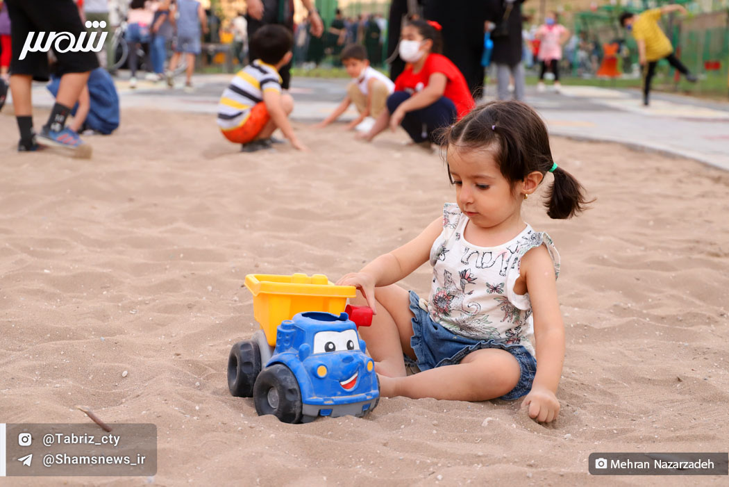 افتتاح پارک کودک در تبریز