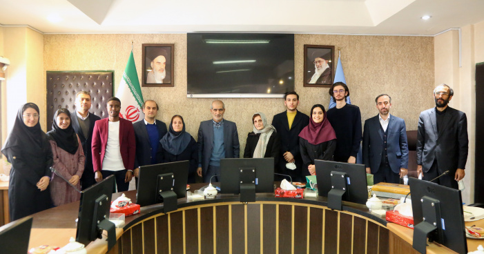 دیدار رئیس دانشگاه تبریز با اساتید، کارکنان و دانشجویان مسیحی