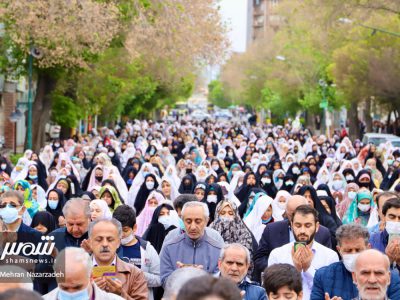 اقامه ی نماز عید فطر در تبریز