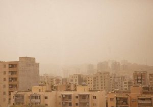 هوای تبریز در اولین روز تابستان، در وضعیت ناسالم