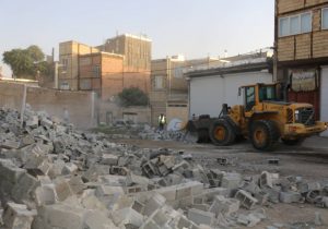 تخریب چهار مورد ساخت و ساز غیرمجاز در حوزه شهرداری منطقه ۴