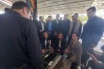 تجدید میثاق وزیر اقتصاد با آرمان‎‌های شهدای وادی رحمت تبریز
