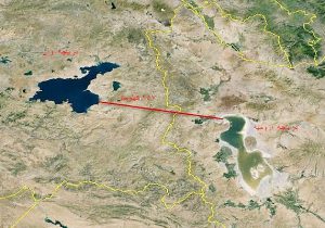 از وان ترکیه پُر آب تا شوره زار دریاچه ارومیه!