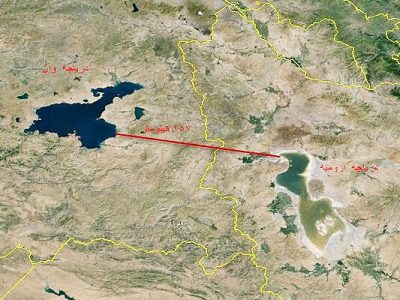 از وان ترکیه پُر آب تا شوره زار دریاچه ارومیه!