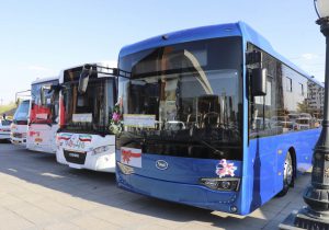 ورود اتوبوس‌ و مینی‌بوس‌های جدید شهرداری تبریز به ناوگان حمل و نقل عمومی