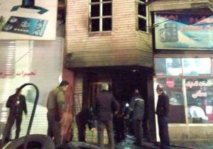 جزئیات آتش سوزی در انبار لاستیکی در تبریز
