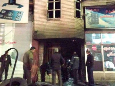 جزئیات آتش سوزی در انبار لاستیکی در تبریز