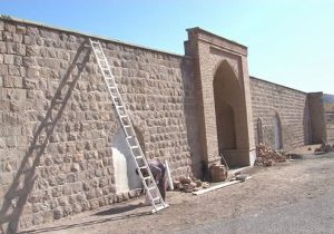 بازسازی کاروانسرای شاه عباسی گویجه بئل در مرحله پایانی است