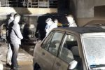 انفجار گاز نمایشگاه خودرو در تبریز
