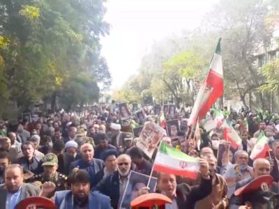 مردم تبریز، در محکومیت حمله تروریستی شاهچراغ شیراز قطعنامه‌ای قرائت کردند