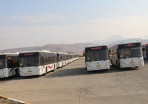 ۱۵۶ دستگاه اتوبوس و مینی‌بوس جدید در راه حمل و نقل عمومی تبریز