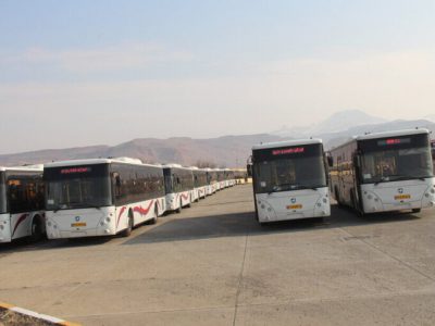 ۱۵۶ دستگاه اتوبوس و مینی‌بوس جدید در راه حمل و نقل عمومی تبریز