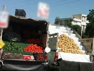 ۵۴۳ وانت‌بار میوه‌فروش در تبریز!