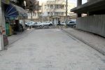 اتمام عملیات کف سازی و سنگ فرش ۸ متری سجادیه در خیابان آزادی