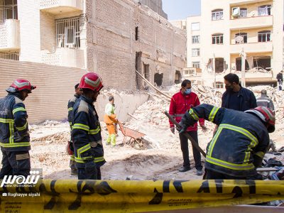 انفجار بامدادی ساختمان در منظریه تبریز
