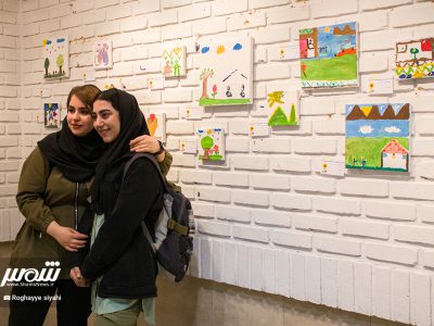 نمایشگاه نقاشی کودکان زلزله‌زده‌ی خوی