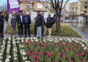 کاشت ۹ میلیون بوته گل در تبریز