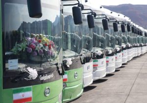 رونمایی و بهره برداری از ۱۲۸ دستگاه اتوبوس تبریز با حضور وزیر کشور