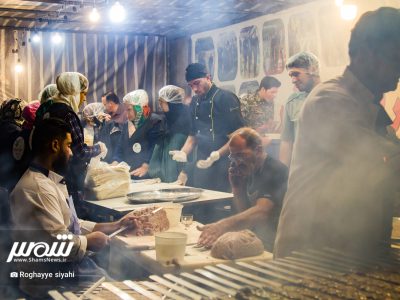 پخت و توزیع ۵ هزار سیخ کباب توسط خیرین جوان تبریز
