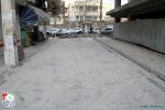 اتمام کفسازی و سنگ فرش ۸ متری سجادیه در خیابان آزادی