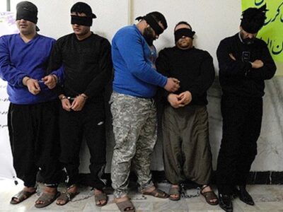 دستگیری ۵ اراذل و اوباش در عملیات ضربتی پلیس میانه